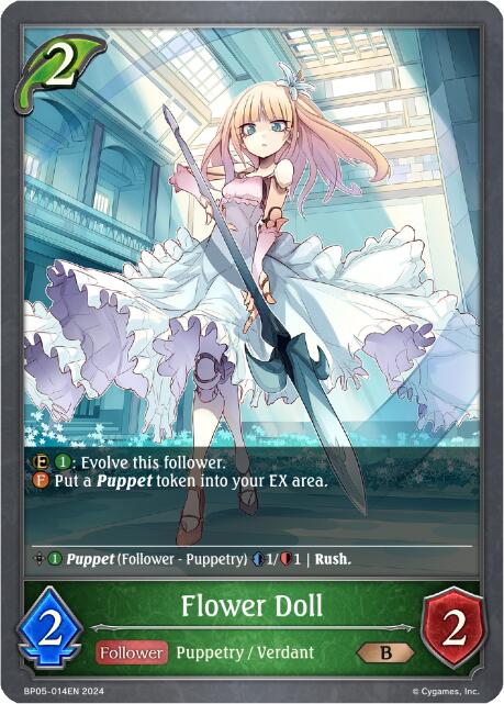 Flower Doll (BP05-014EN) [Omens Eternal] - Bushiroad - Card Brawlers | Quebec | Canada |