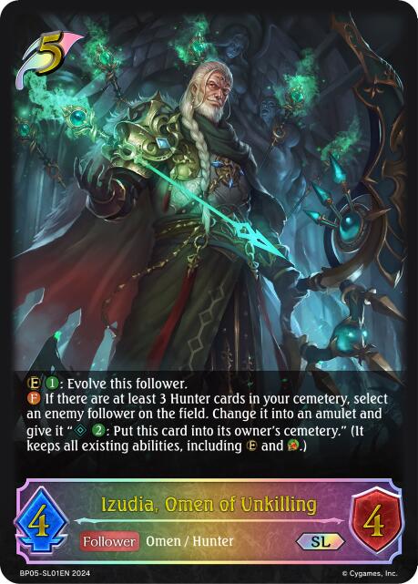 Izudia, Omen of Unkilling (BP05-SL01EN) [Omens Eternal] - Bushiroad - Card Brawlers | Quebec | Canada |