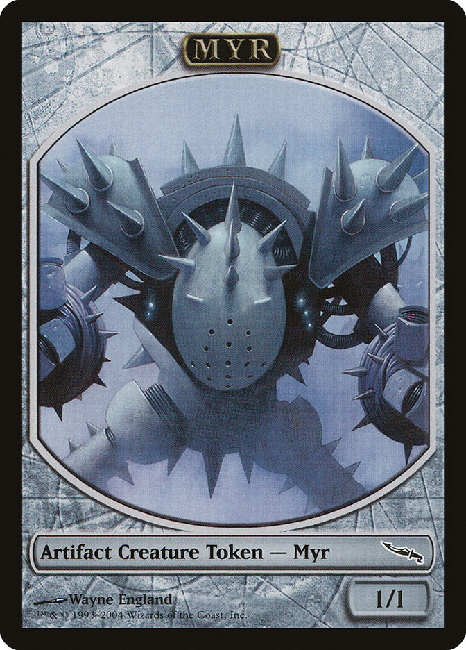 Myr Token [Magic Player Rewards 2004] - Magic: The Gathering - Card Brawlers | Quebec | Canada |