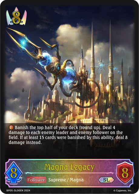 Magna Legacy (BP05-SL06EN) [Omens Eternal] - Bushiroad - Card Brawlers | Quebec | Canada |