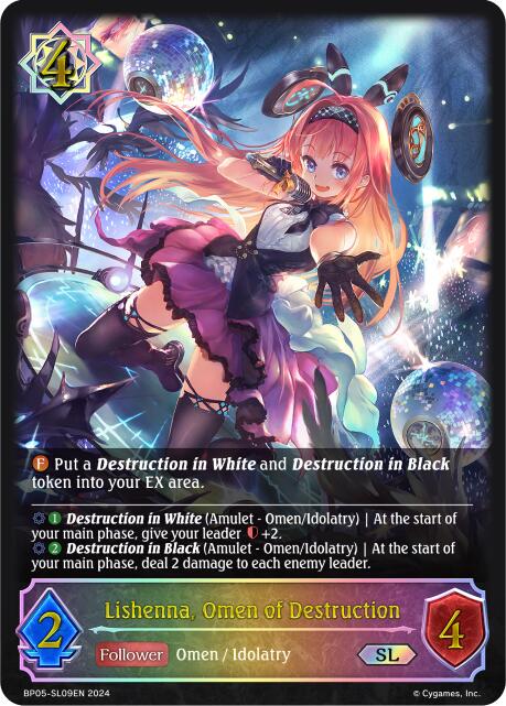 Lishenna, Omen of Destruction (BP05-SL09EN) [Omens Eternal] - Bushiroad - Card Brawlers | Quebec | Canada |