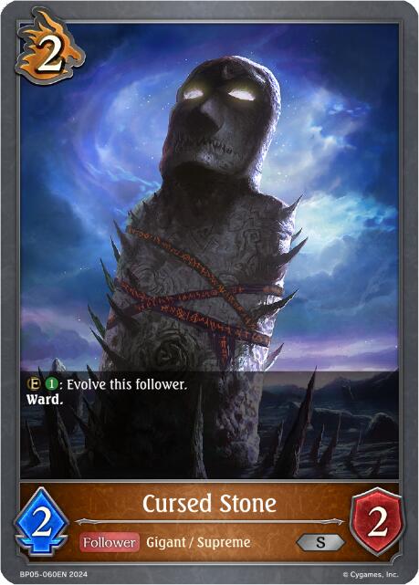Cursed Stone (BP05-060EN) [Omens Eternal] - Bushiroad - Card Brawlers | Quebec | Canada |