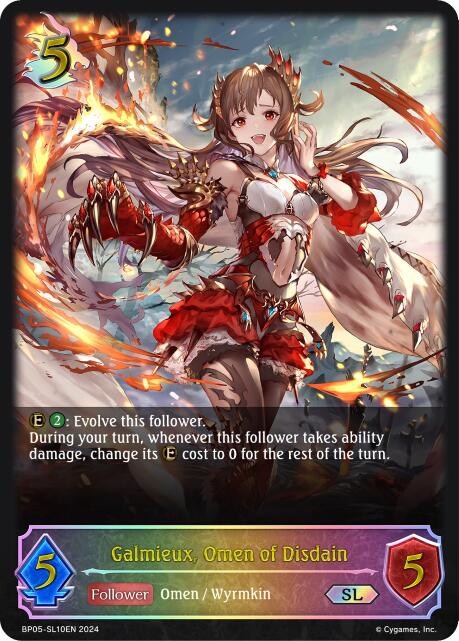 Galmieux, Omen of Disdain (BP05-SL10EN) [Omens Eternal] - Bushiroad - Card Brawlers | Quebec | Canada |