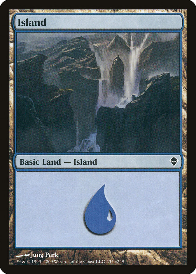 Island (235a) [Zendikar] - Magic: The Gathering - Card Brawlers | Quebec | Canada |