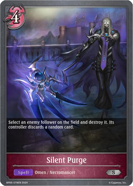 Silent Purge (BP05-079EN) [Omens Eternal] - Bushiroad - Card Brawlers | Quebec | Canada |