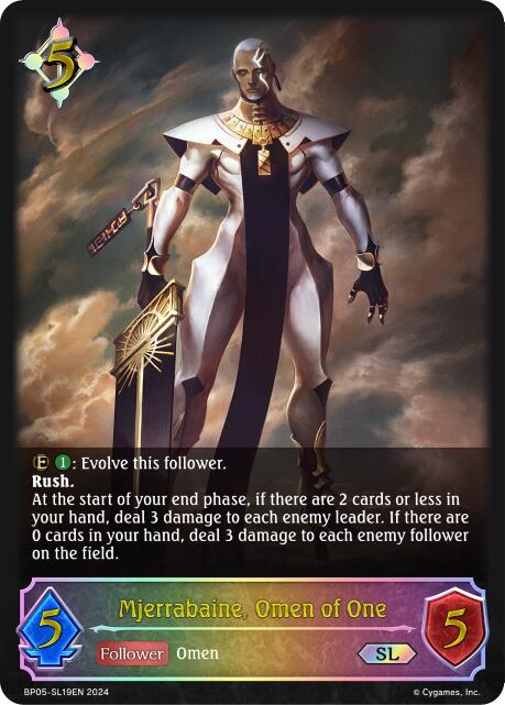 Mjerrabaine, Omen of One (BP05-SL19EN) [Omens Eternal] - Bushiroad - Card Brawlers | Quebec | Canada |