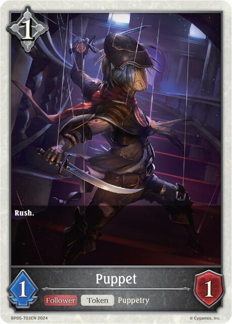 Puppet (BP05-T03EN) [Omens Eternal] - Bushiroad - Card Brawlers | Quebec | Canada |