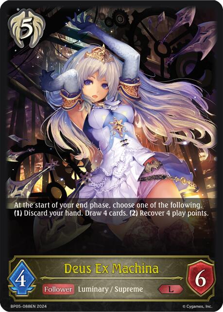 Deus Ex Machina (BP05-088EN) [Omens Eternal] - Bushiroad - Card Brawlers | Quebec | Canada |