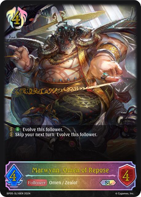Marwynn, Omen of Repose (BP05-SL16EN) [Omens Eternal] - Bushiroad - Card Brawlers | Quebec | Canada |