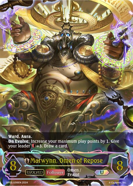 Marwynn, Omen of Repose (BP05-U06EN) [Omens Eternal] - Bushiroad - Card Brawlers | Quebec | Canada |