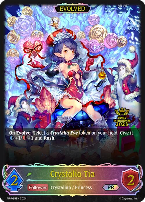 Crystalia Tia (Evolved) (PR-039EN) [Promotional Cards] - Bushiroad - Card Brawlers | Quebec | Canada |
