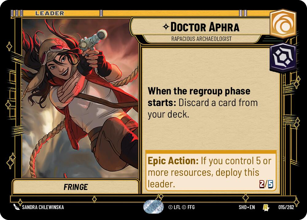 Doctor Aphra - Rapacious Archaeologist (015/262) [Shadows of the Galaxy]