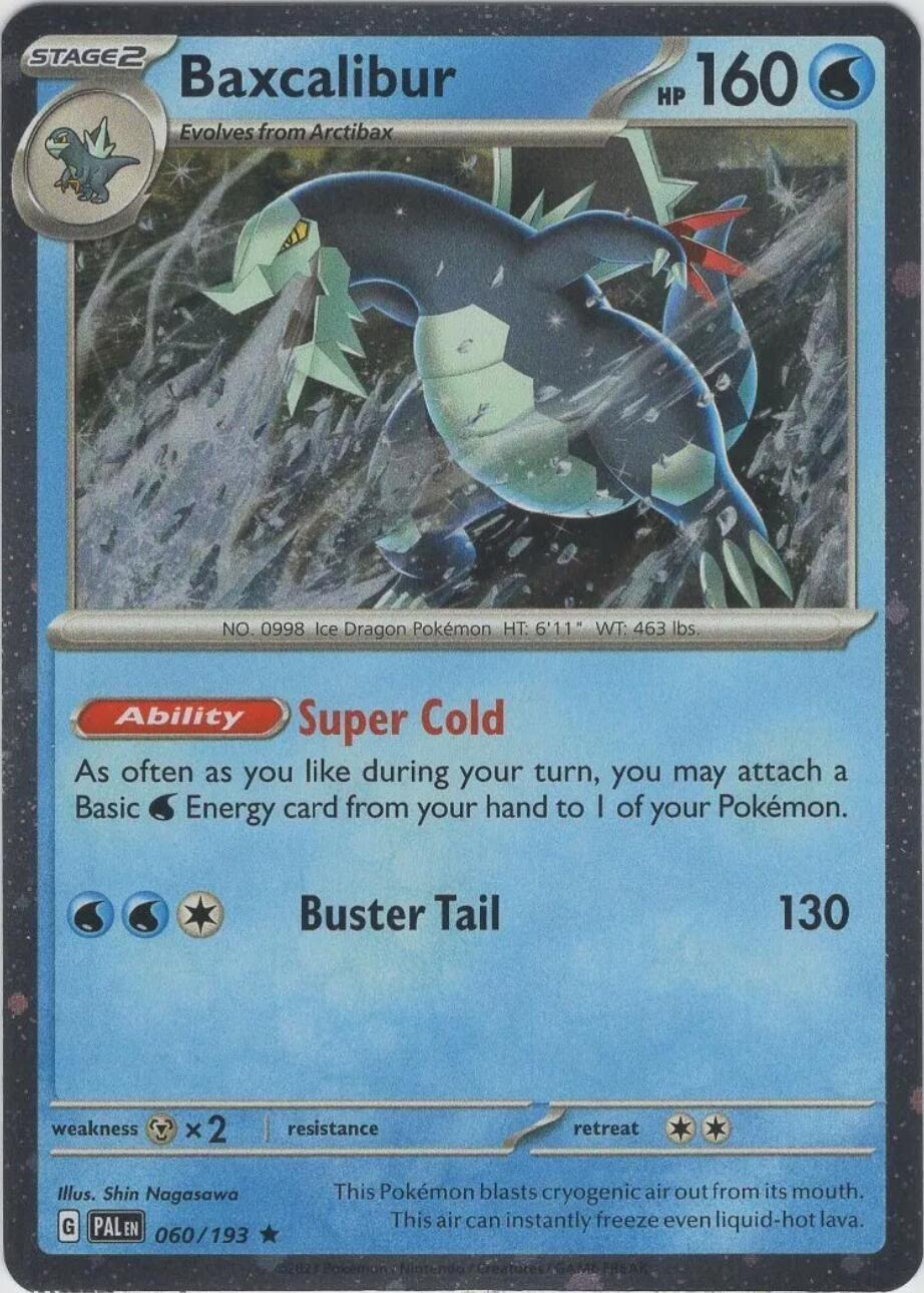 Baxcalibur (060/193) (Cosmos Holo) [Miscellaneous Cards] - Pokémon - Card Brawlers | Quebec | Canada |