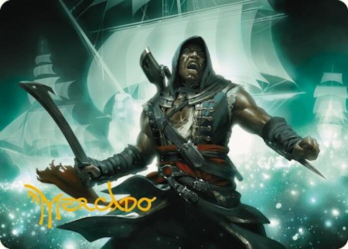 Adewale, Breaker of Chains Art Card (Gold-Stamped Signature) [Assassin's Creed Art Series] - Magic: The Gathering - Card Brawlers | Quebec | Canada |