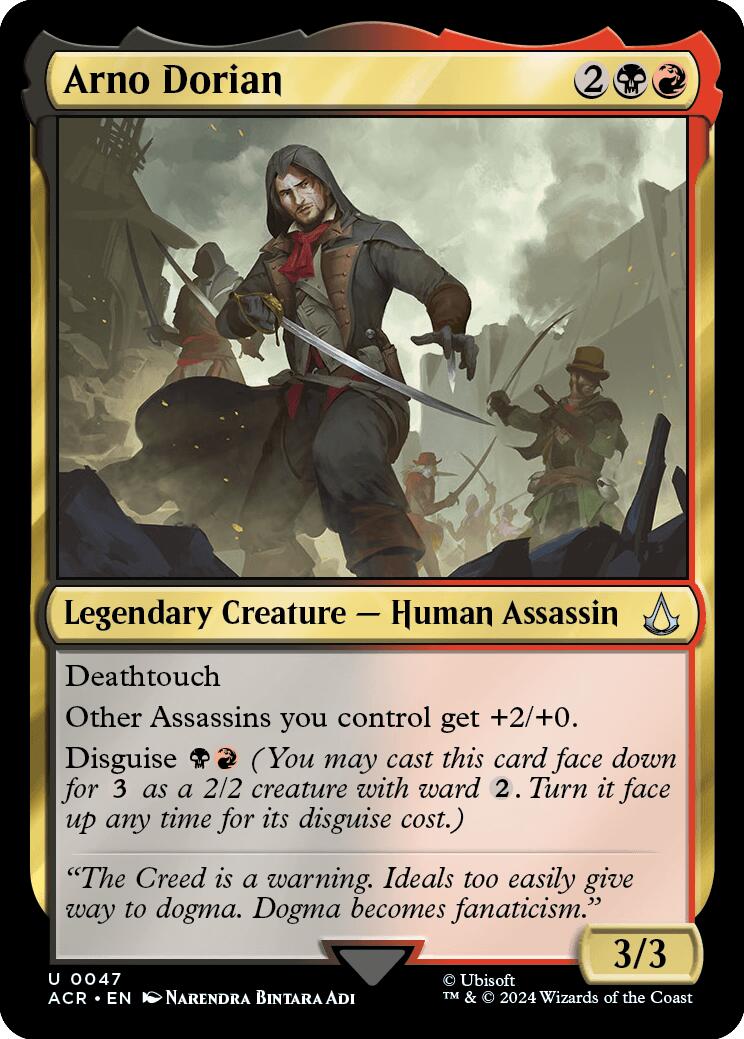 Arno Dorian [Assassin's Creed] - Magic: The Gathering - Card Brawlers | Quebec | Canada |