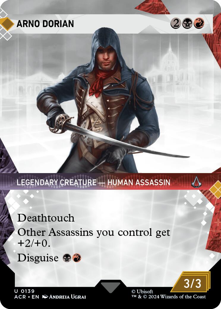 Arno Dorian (Showcase) [Assassin's Creed] - Magic: The Gathering - Card Brawlers | Quebec | Canada |