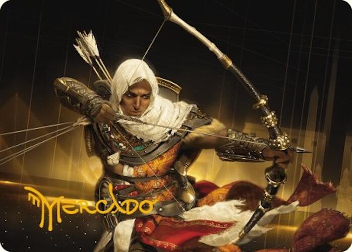 Bayek of Siwa Art Card (Gold-Stamped Signature) [Assassin's Creed Art Series] - Magic: The Gathering - Card Brawlers | Quebec | Canada |
