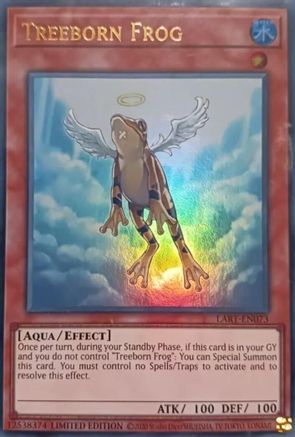 Treeborn Frog [LART-EN073] Ultra Rare - Yu-Gi-Oh! - Card Brawlers | Quebec | Canada |