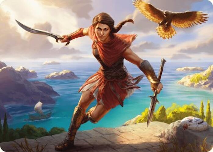 Kassandra, Eagle Bearer Art Card [Assassin's Creed Art Series] - Magic: The Gathering - Card Brawlers | Quebec | Canada |