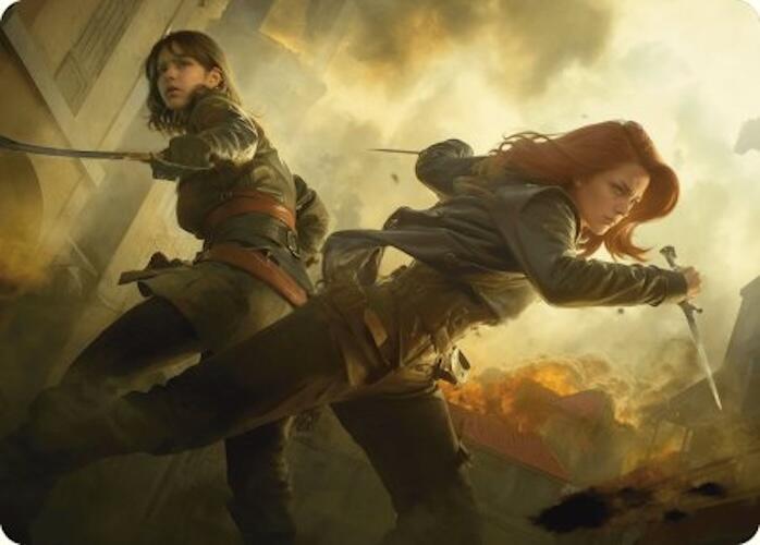 Mary Read and Anne Bonny Art Card [Assassin's Creed Art Series] - Magic: The Gathering - Card Brawlers | Quebec | Canada |