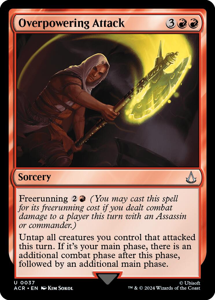 Overpowering attack [Assassin's Creed] - Magic: The Gathering - Card Brawlers | Quebec | Canada |