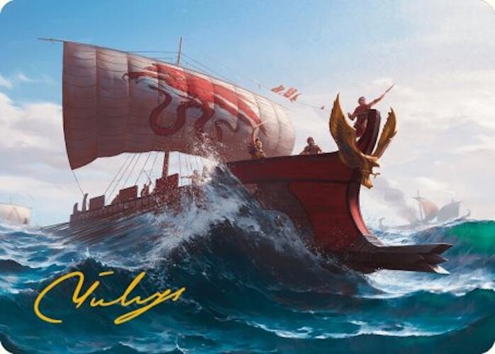 Adrestia Art Card (Gold-Stamped Signature) [Assassin's Creed Art Series] - Magic: The Gathering - Card Brawlers | Quebec | Canada |