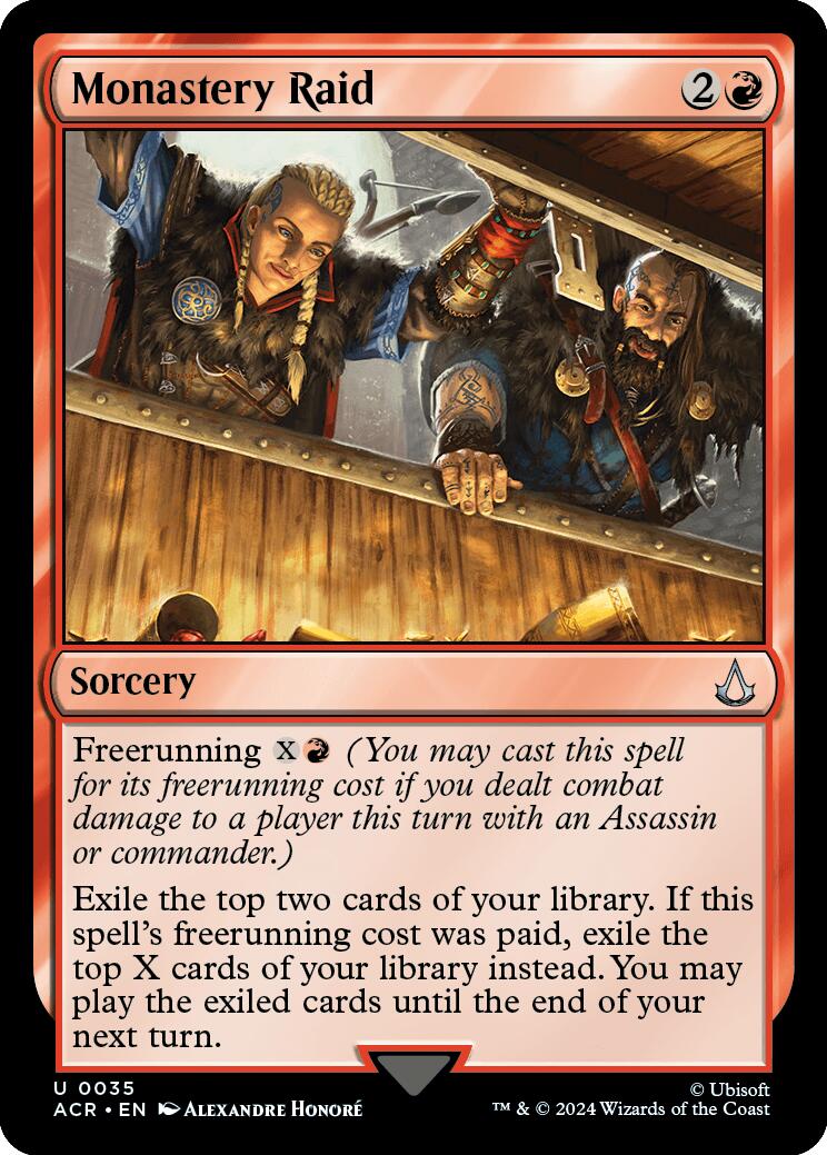 Monastery Raid [Assassin's Creed] - Magic: The Gathering - Card Brawlers | Quebec | Canada |
