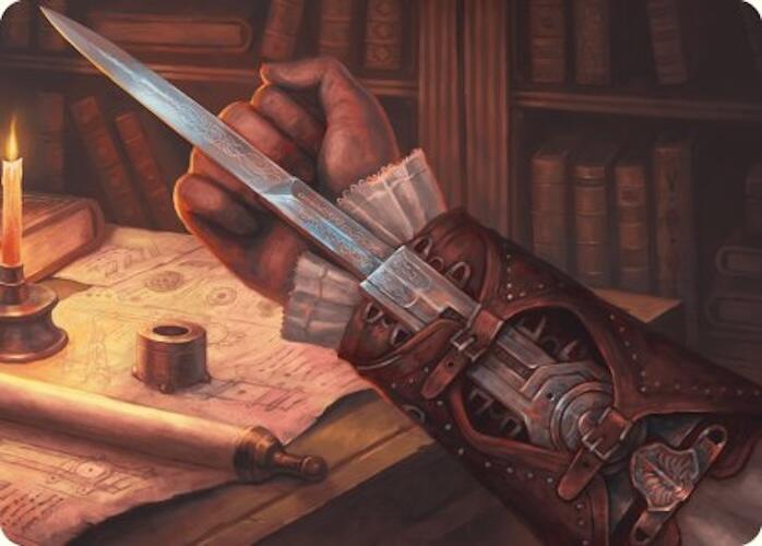 Hidden Blade Art Card [Assassin's Creed Art Series] - Magic: The Gathering - Card Brawlers | Quebec | Canada |