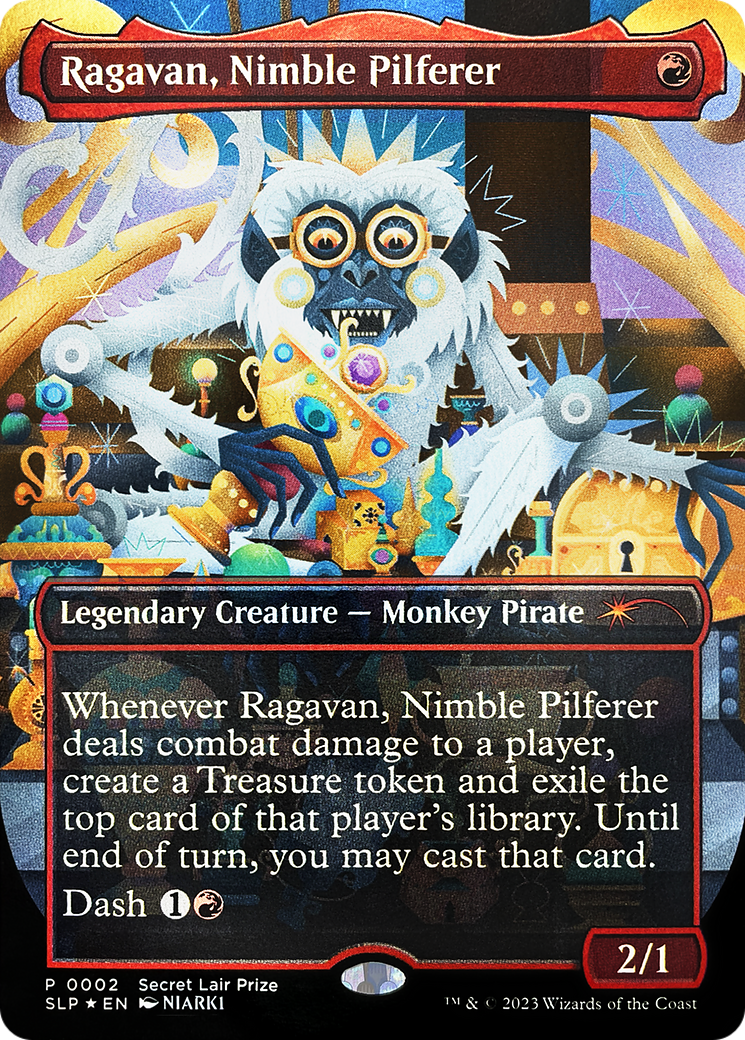 Ragavan, Nimble Pilferer (Borderless) [Secret Lair Showdown] - Magic: The Gathering - Card Brawlers | Quebec | Canada |