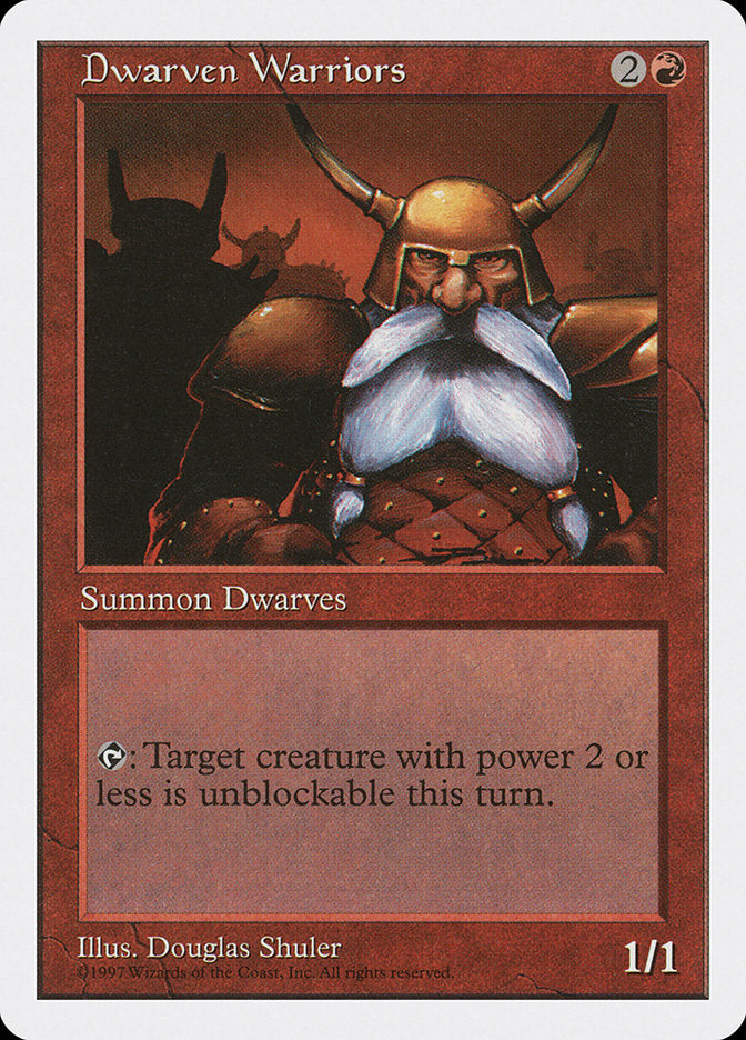 Dwarven Warriors [Fifth Edition] - Magic: The Gathering - Card Brawlers | Quebec | Canada |