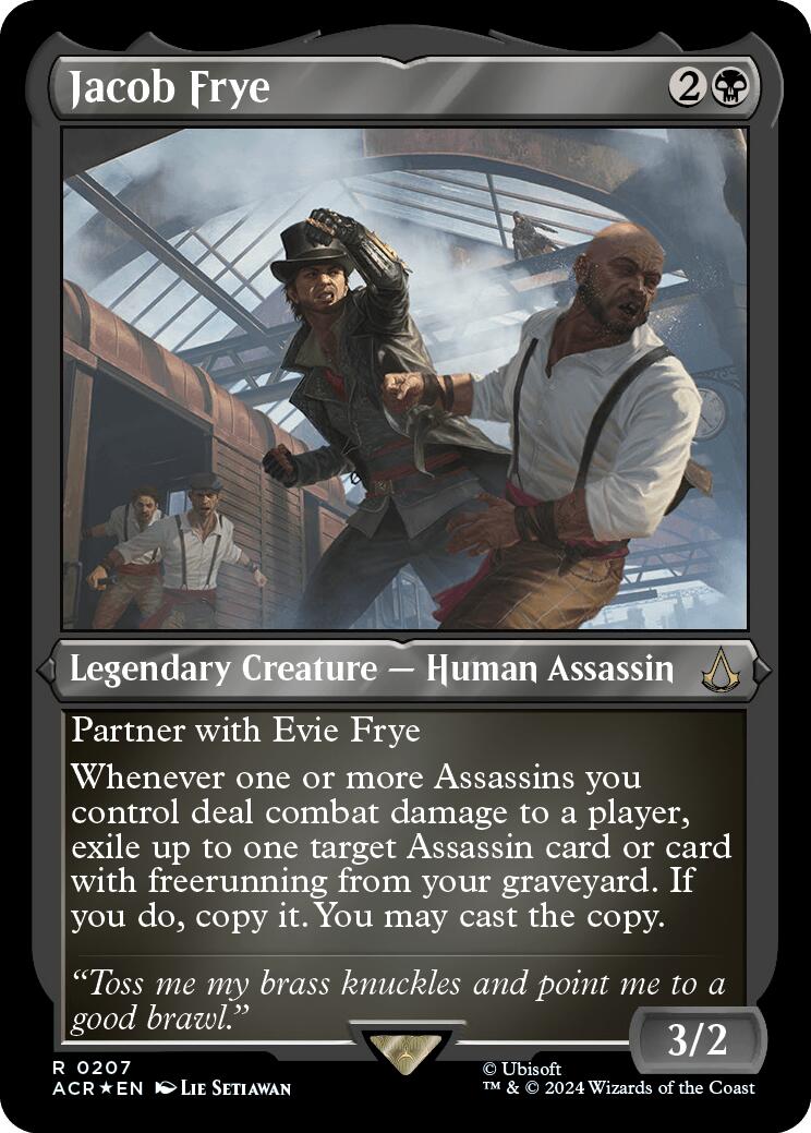 Jacob Frye (Foil Etched) [Assassin's Creed] - Magic: The Gathering - Card Brawlers | Quebec | Canada |