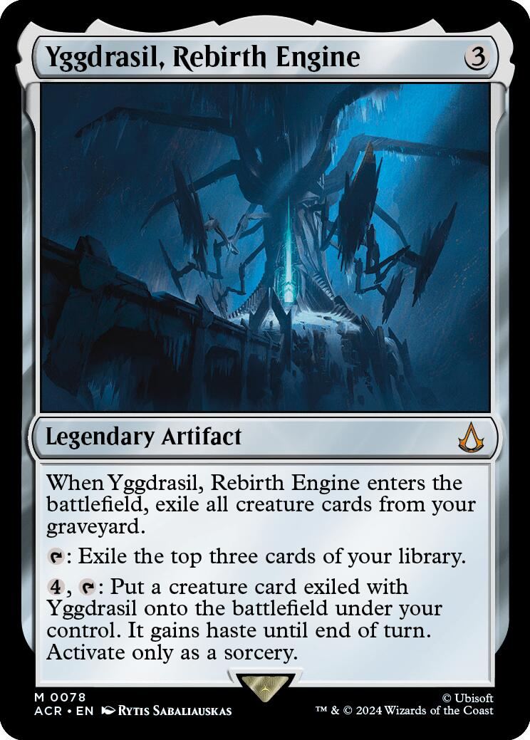 Yggdrasil, Rebirth Engine [Assassin's Creed] - Magic: The Gathering - Card Brawlers | Quebec | Canada |