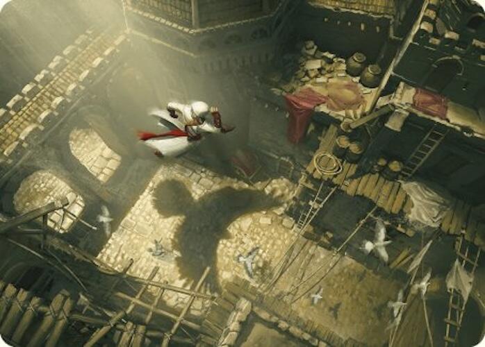 Rooftop Bypass Art Card [Assassin's Creed Art Series] - Magic: The Gathering - Card Brawlers | Quebec | Canada |