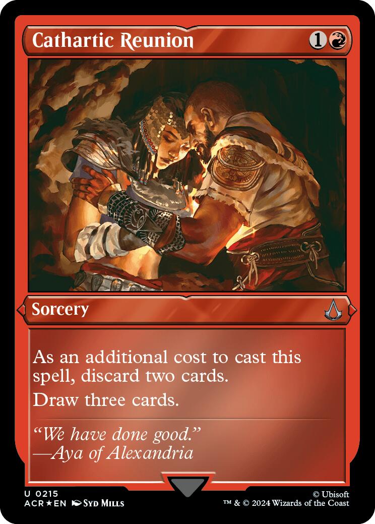 Cathartic Reunion (Foil Etched) [Assassin's Creed] - Magic: The Gathering - Card Brawlers | Quebec | Canada |