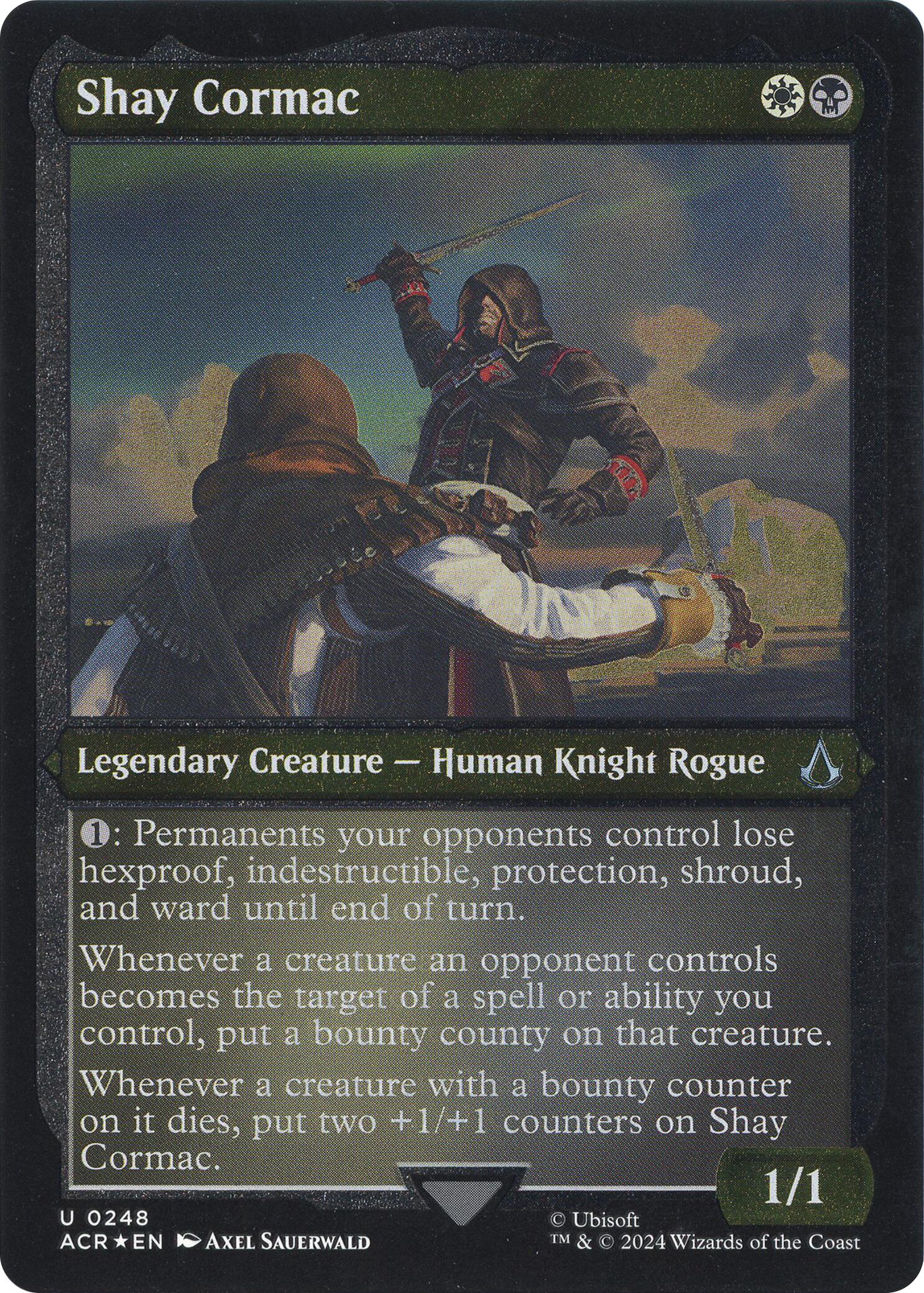 Shay Cormac (Foil Etched) [Assassin's Creed] - Magic: The Gathering - Card Brawlers | Quebec | Canada |