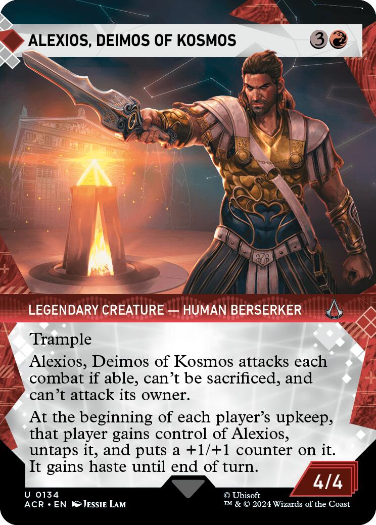 Alexios, Deimos of Kosmos (Showcase) [Assassin's Creed] - Magic: The Gathering - Card Brawlers | Quebec | Canada |