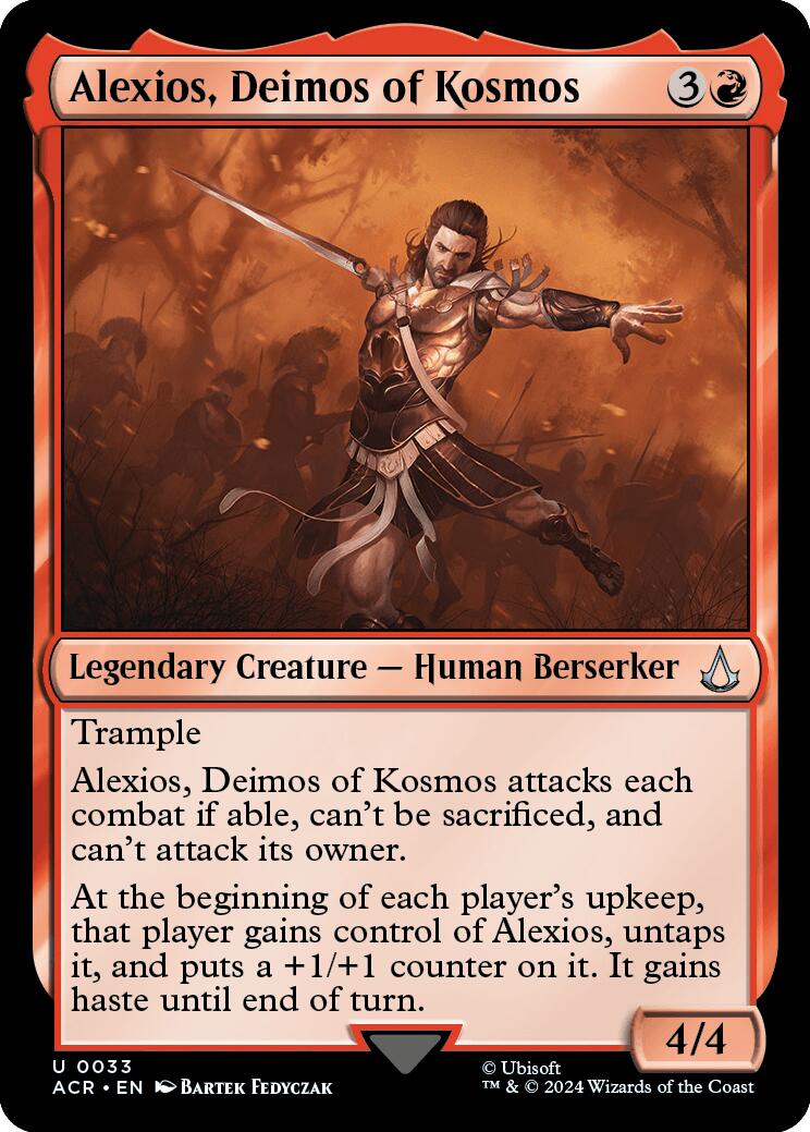 Alexios, Deimos of Kosmos [Assassin's Creed] - Magic: The Gathering - Card Brawlers | Quebec | Canada |