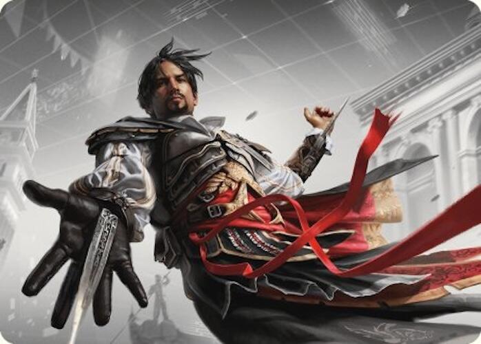 Ezio Auditore da Firenze Art Card [Assassin's Creed Art Series] - Magic: The Gathering - Card Brawlers | Quebec | Canada |