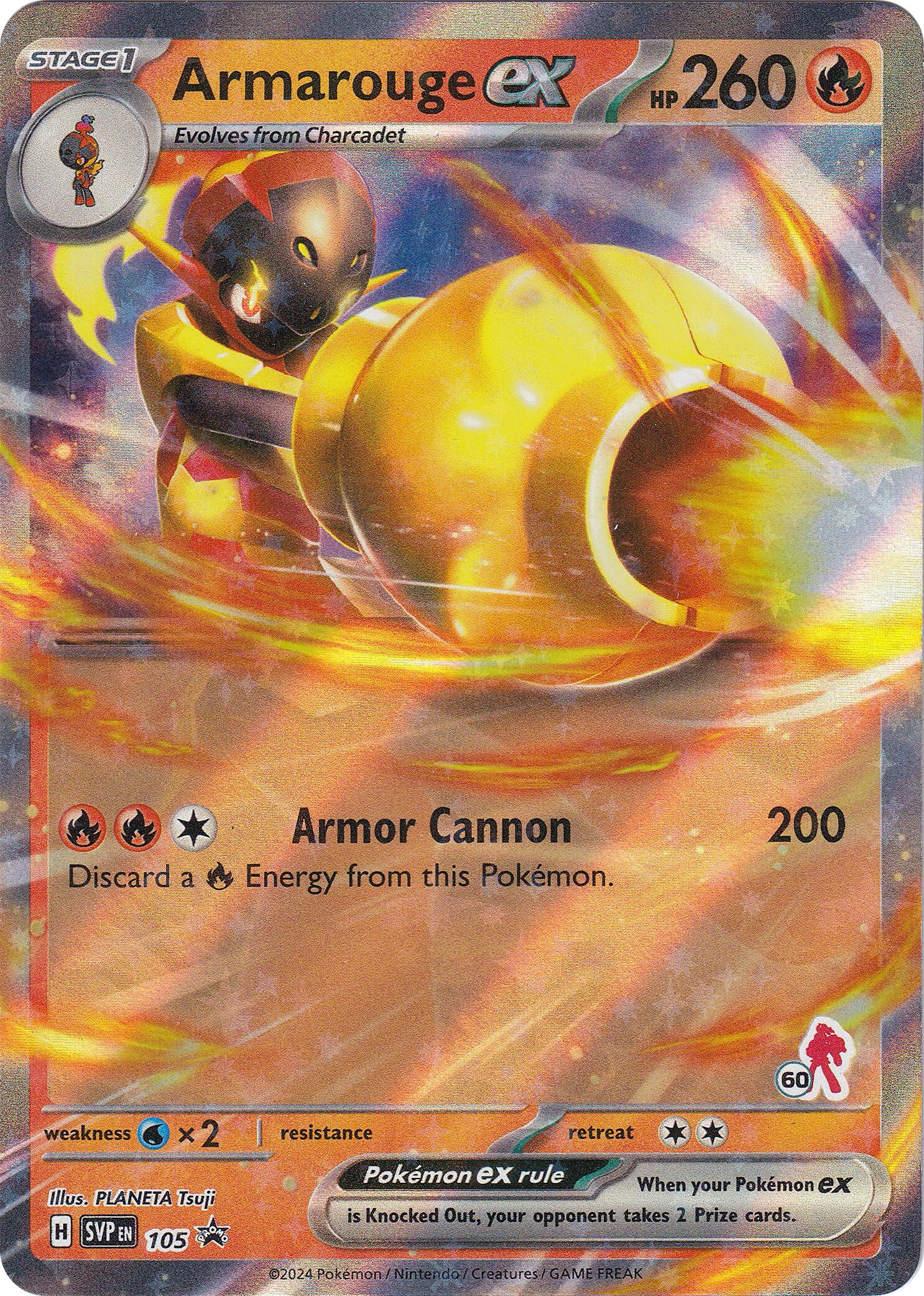 Armarouge ex (105) (Armarouge 60) [Battle Academy 2024] - Pokémon - Card Brawlers | Quebec | Canada |
