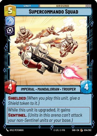 Supercommando Squad (034/262) (034/262) [Shadows of the Galaxy] - Fantasy Flight Games - Card Brawlers | Quebec | Canada |