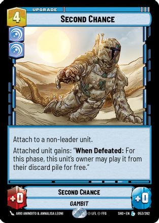 Second Chance (053/262) (053/262) [Shadows of the Galaxy] - Fantasy Flight Games - Card Brawlers | Quebec | Canada |