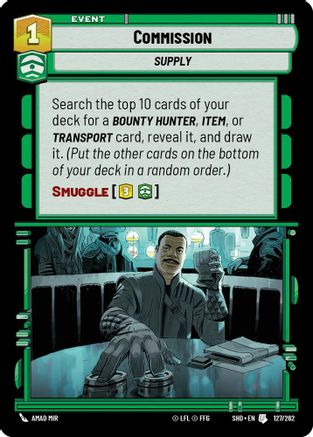 Commission (127/262) (127/262) [Shadows of the Galaxy] - Fantasy Flight Games - Card Brawlers | Quebec | Canada |
