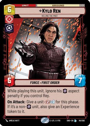 Kylo Ren - Killing the Past (141/262) (141/262) [Shadows of the Galaxy] - Fantasy Flight Games - Card Brawlers | Quebec | Canada |