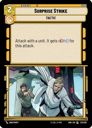 Surprise Strike (231/262) (231/262) [Shadows of the Galaxy] - Fantasy Flight Games - Card Brawlers | Quebec | Canada |