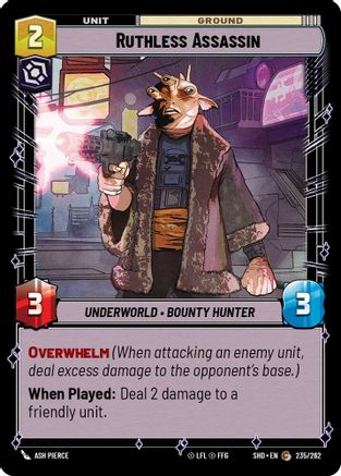 Assassin impitoyable (235/262) (235/262) [Les Ombres de la Galaxie] 
