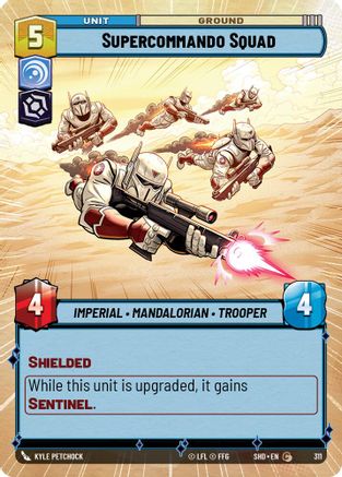 Supercommando Squad (311) (Hyperspace) (311) [Shadows of the Galaxy] - Fantasy Flight Games - Card Brawlers | Quebec | Canada |