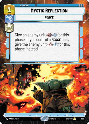 Mystic Reflection (326) (Hyperspace) (326) [Shadows of the Galaxy] - Fantasy Flight Games - Card Brawlers | Quebec | Canada |