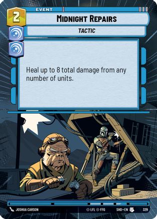 Midnight Repairs (329) (Hyperspace) (329) [Shadows of the Galaxy] - Fantasy Flight Games - Card Brawlers | Quebec | Canada |