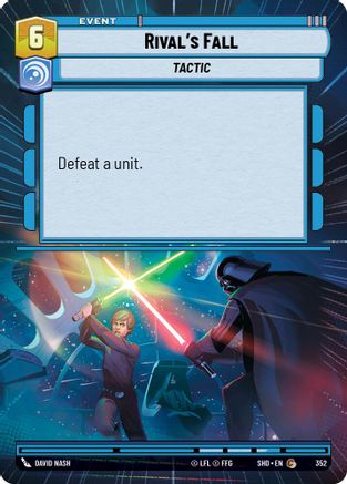 Rival's Fall (352) (Hyperspace) (352) [Shadows of the Galaxy] - Fantasy Flight Games - Card Brawlers | Quebec | Canada |