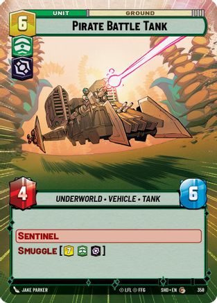Pirate Battle Tank (358) (Hyperspace) (358) [Shadows of the Galaxy] - Fantasy Flight Games - Card Brawlers | Quebec | Canada |